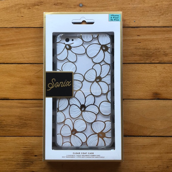 Sonix Accessories - NIB Sonix Gold Floral Azalea Iphone 6 Plus Case